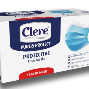 Clere protective face mask (3 Layer mask)