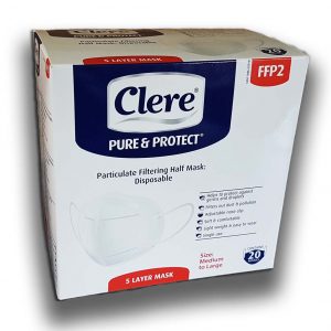 Clere protective face mask (FFP2)